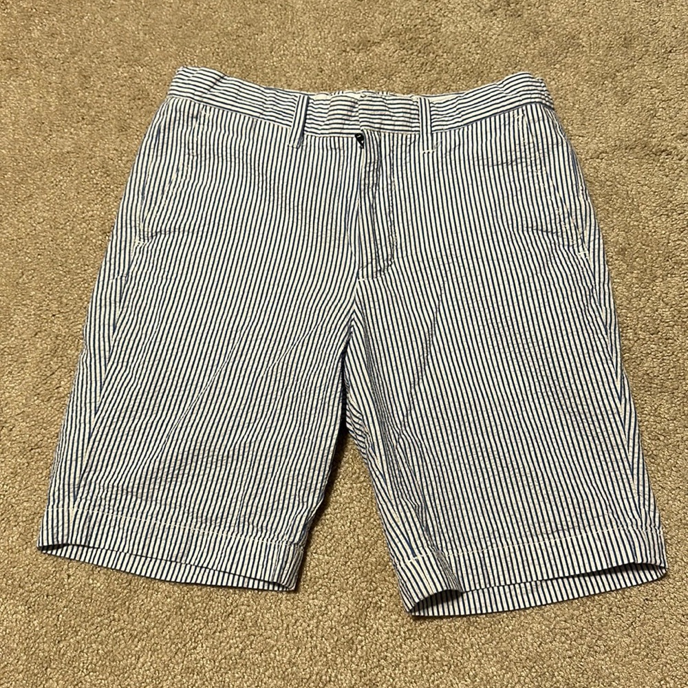 Crewcuts boys seersucker shorts